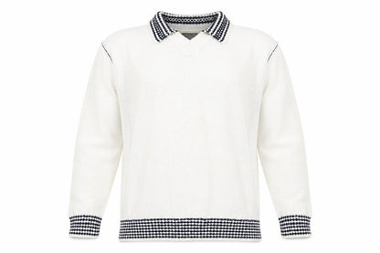Mens UK Size 6 Ted Baker White Pullover Jumper