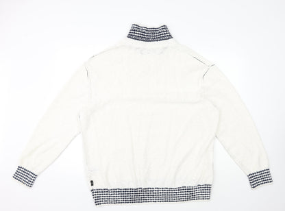 Ted Baker Men's White Pullover Jumper Size 6