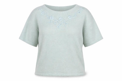 Womens UK Size L Honor Millburn Green Pullover Jumper