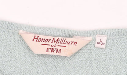 Honor Millburn Women's Green Pullover Jumper Size L