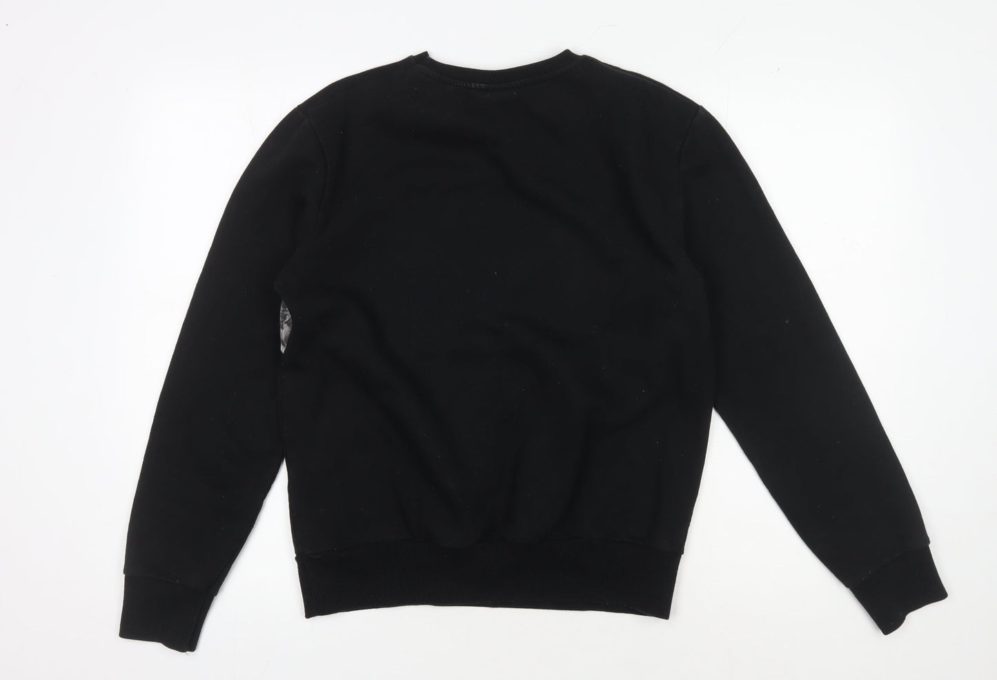 Mens UK Size M Marvel Black Pullover Sweatshirt
