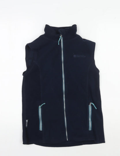 Womens UK Size 10 Mountain Warehouse Blue Basic Jacket