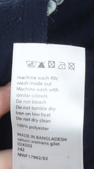 Womens UK Size 10 Mountain Warehouse Blue Basic Jacket