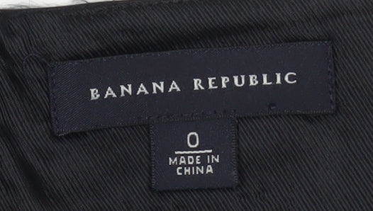 Banana Republic Women's Black A-Line Skirt Size 4