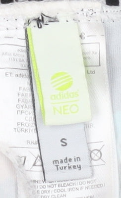 Womens UK Size S Adidas NEO Slim Fit Leggings Multicoloured Leggings
