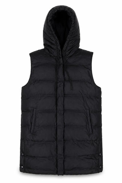 Womens UK Size L Zara Black Puffer Jacket
