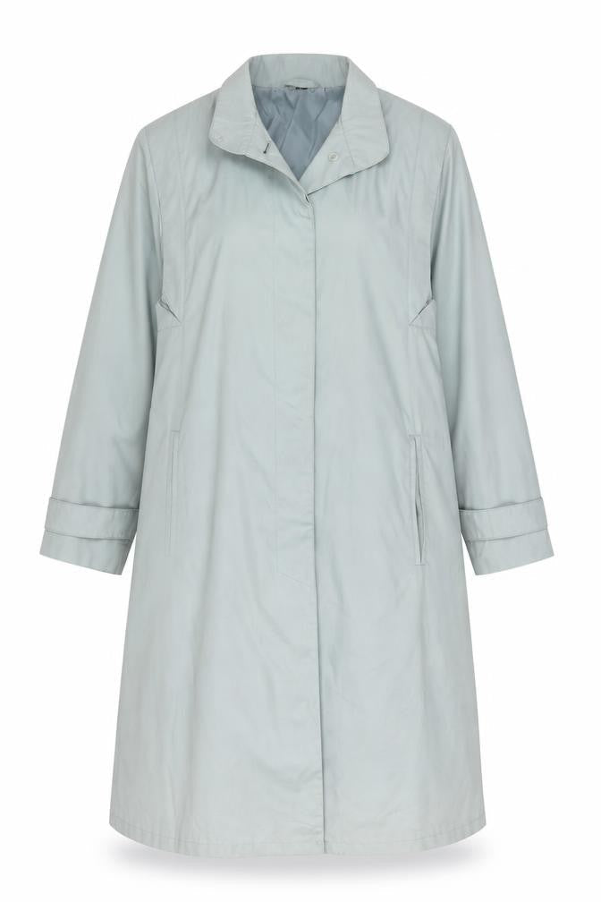 Womens UK Size 10 Canda Blue Trench Coat