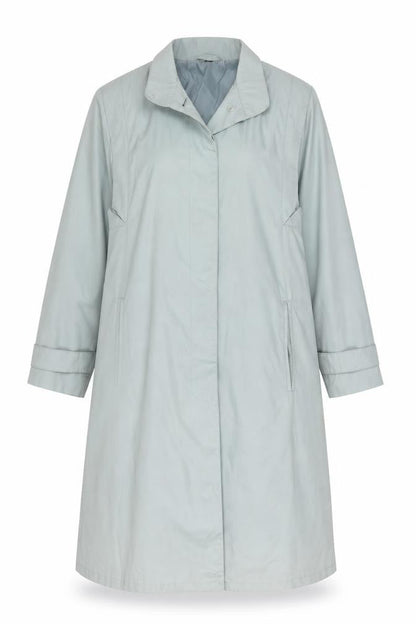 Womens UK Size 10 Canda Blue Trench Coat