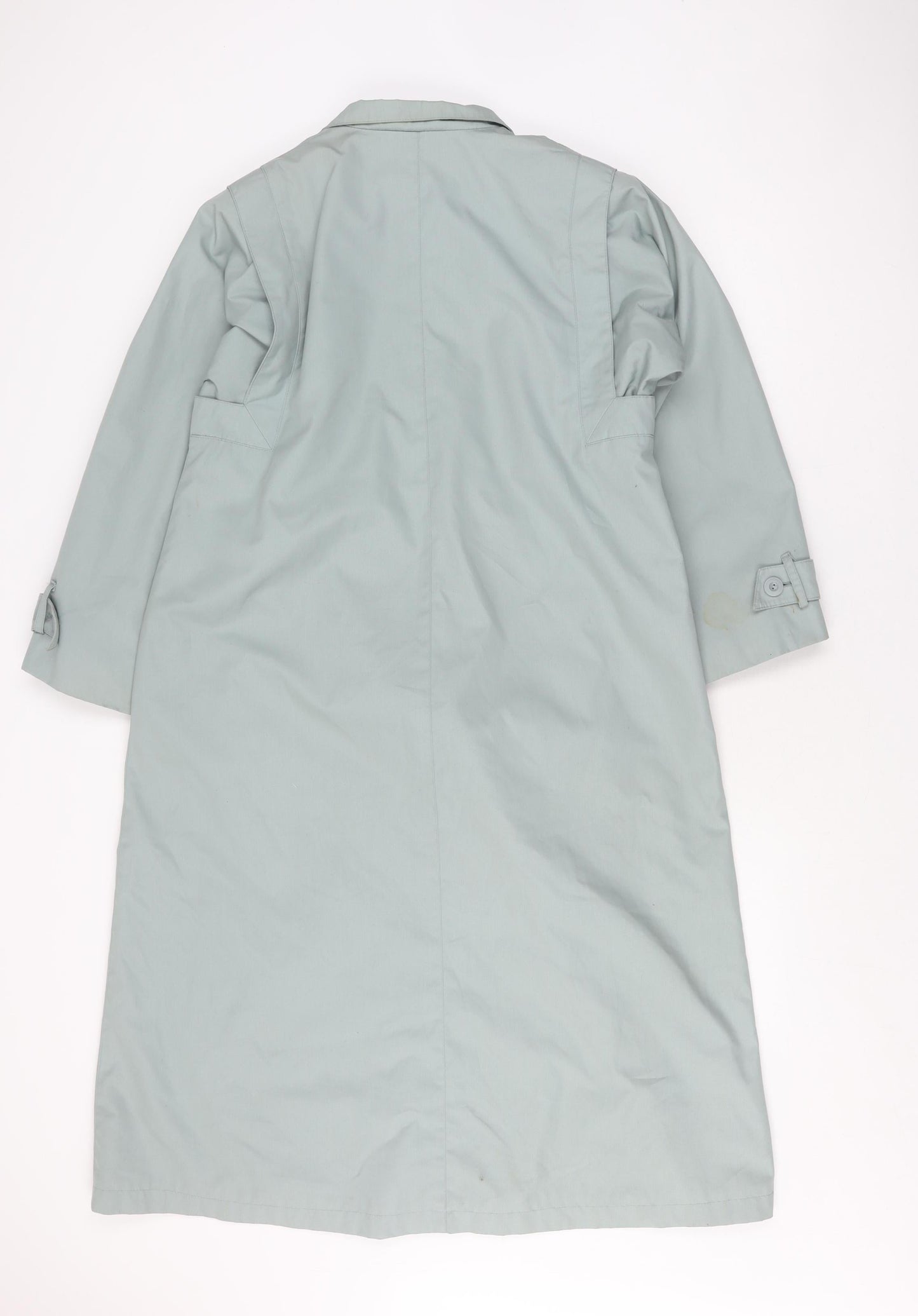 Womens UK Size 10 Canda Blue Trench Coat