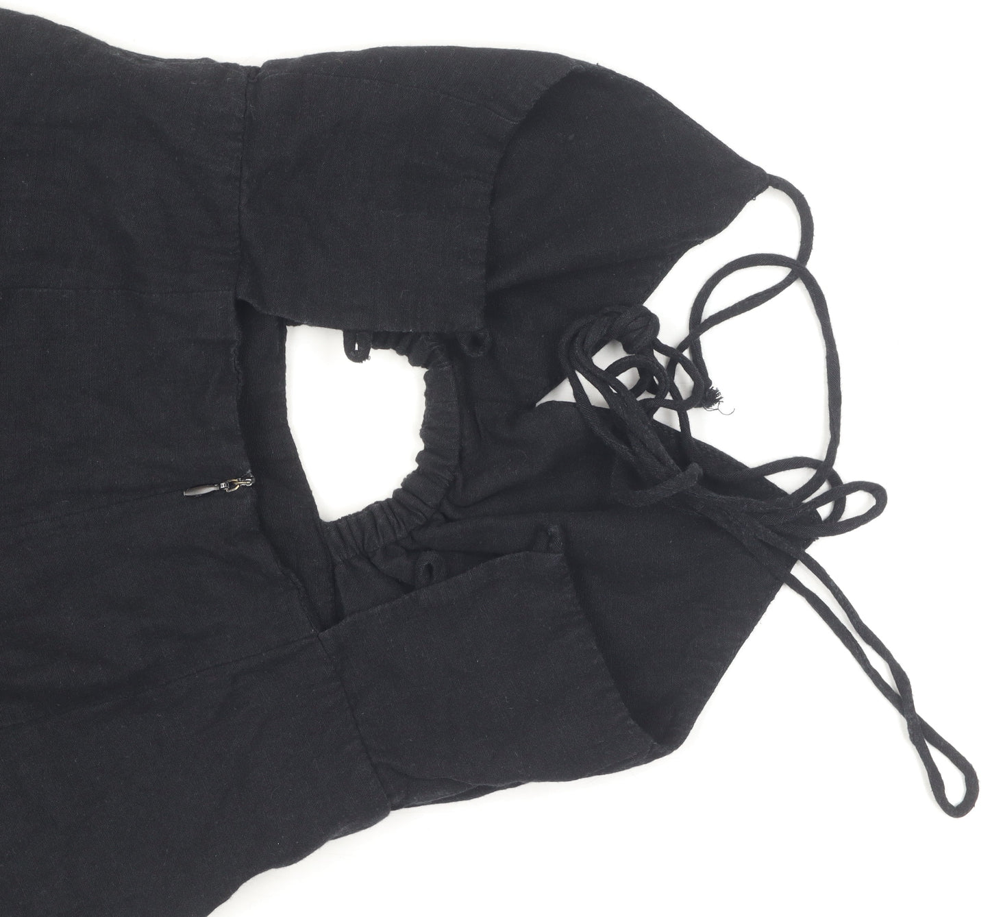 Bershka Women's Black XS Jumpsuit With Halter Neck