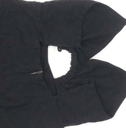 Bershka Women's Black XS Jumpsuit With Halter Neck