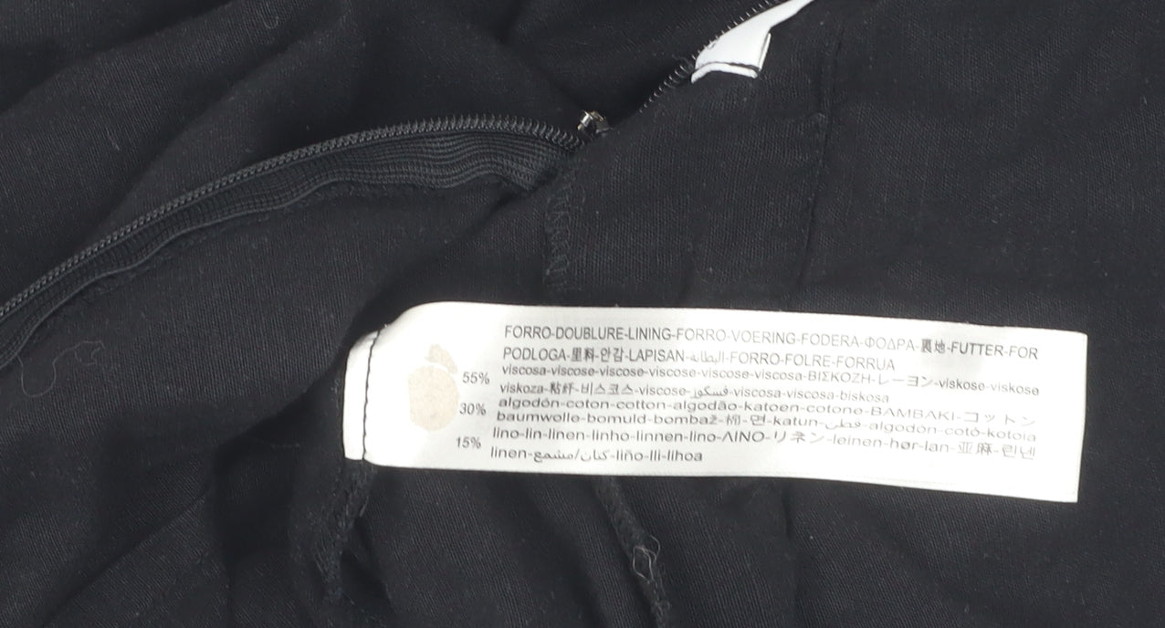 Bershka Women's Black XS Jumpsuit With Halter Neck