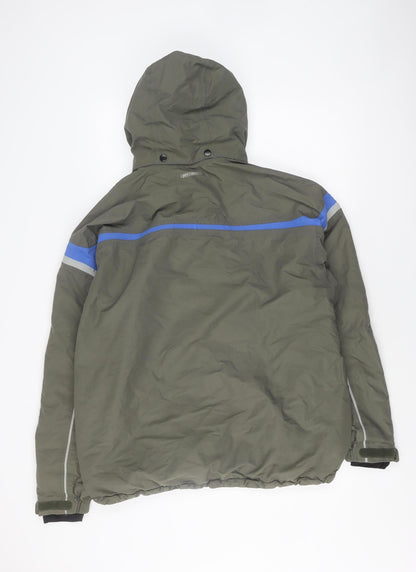 Eider Men's Green Windbreaker Jacket Size 54