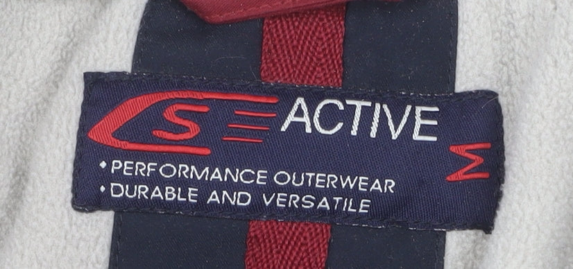 Mens UK Size M CS Active Black Basic Jacket