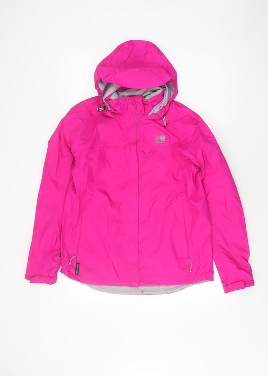 Karrimor Women's Pink Rain Jacket Size UK 10