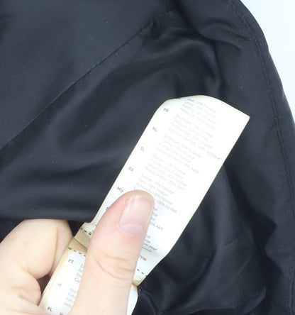 Womens UK Size 10 Golddigga Black Puffer Jacket
