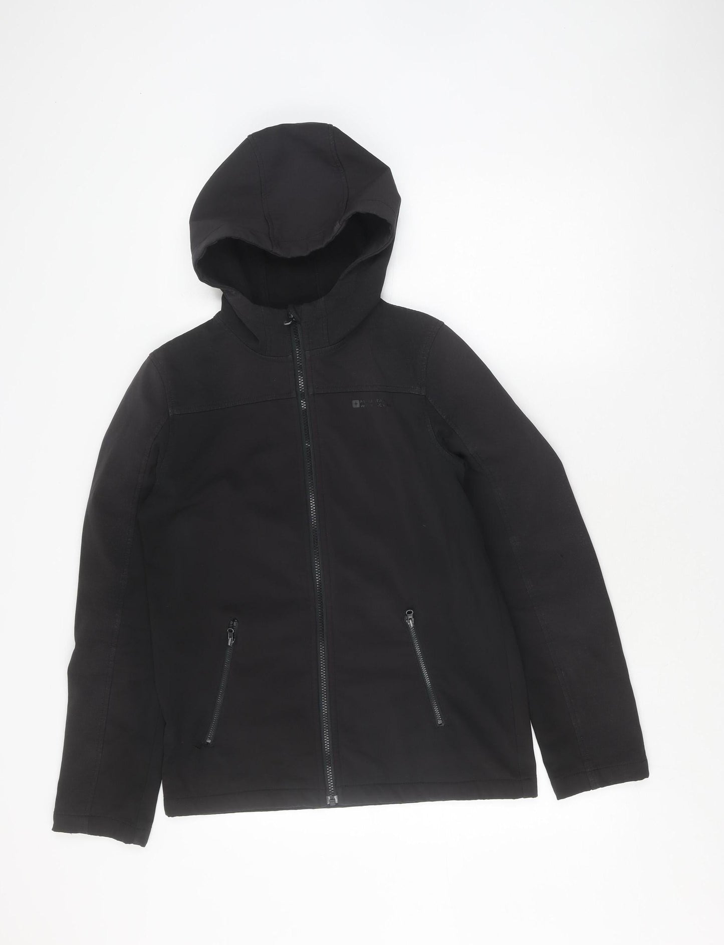 Mountain Warehouse Boys Black Hooded Jacket 13 Years