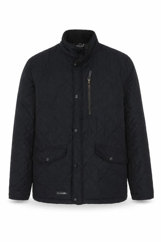 Mens UK Size M Trespass Black Quilted Coat