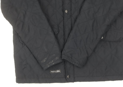 Mens UK Size M Trespass Black Quilted Coat