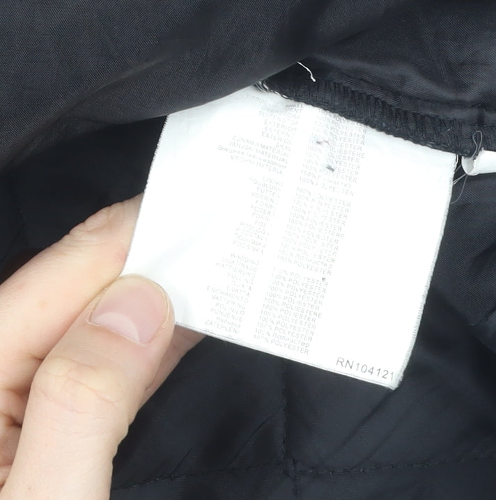 Mens UK Size M Trespass Black Quilted Coat