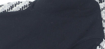 Paul Costelloe Women's Black Wool Sheath Dress XS