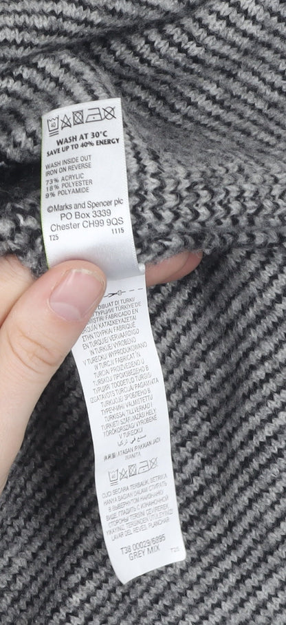 Womens UK Size M Marks and Spencer Grey Vest