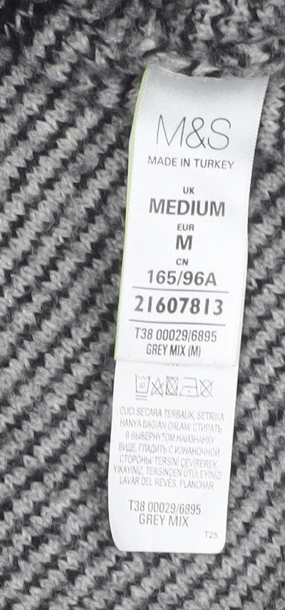 Womens UK Size M Marks and Spencer Grey Vest