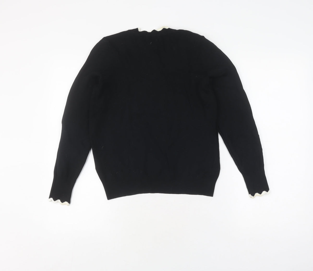 Womens UK Size S H&M Black Pullover Jumper