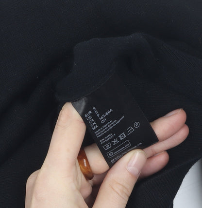 Womens UK Size S H&M Black Pullover Jumper