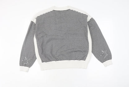 Womens UK Size L Marks and Spencer Black Pullover Jumper