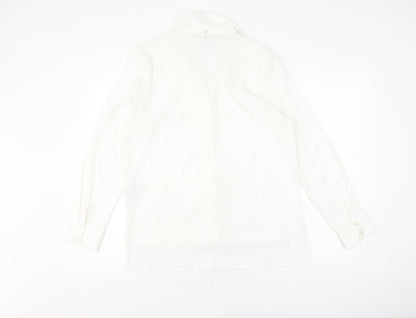 Womens UK Size L VERO MODA White  Blouse