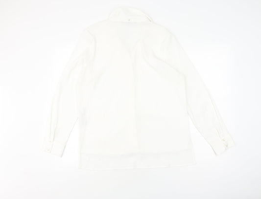 Womens UK Size L VERO MODA White  Blouse