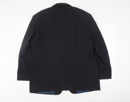 Mens UK Size 44 Marks and Spencer Regular Blue Suit Jacket