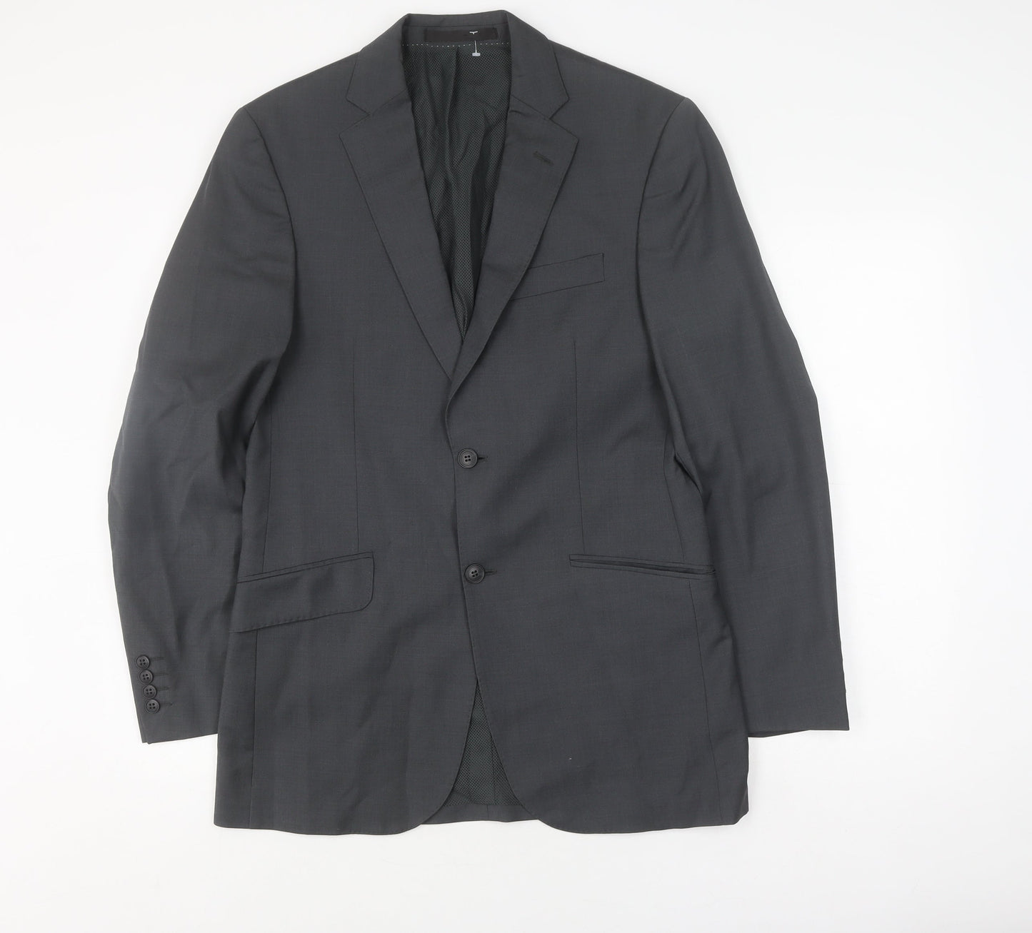 Mens UK Size 38 Marks and Spencer Regular Grey Suit Jacket