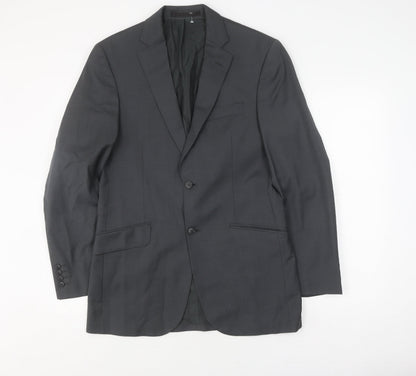 Mens UK Size 38 Marks and Spencer Regular Grey Suit Jacket
