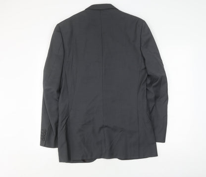 Mens UK Size 38 Marks and Spencer Regular Grey Suit Jacket
