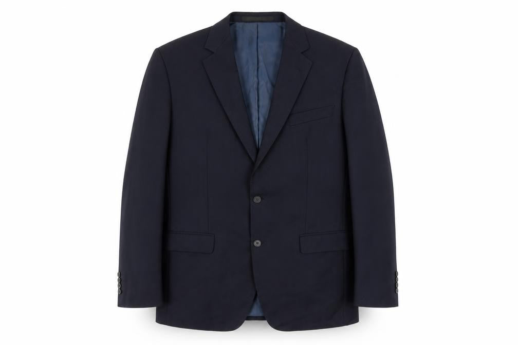 Mens UK Size 40 Marks and Spencer Regular Blue Suit Jacket