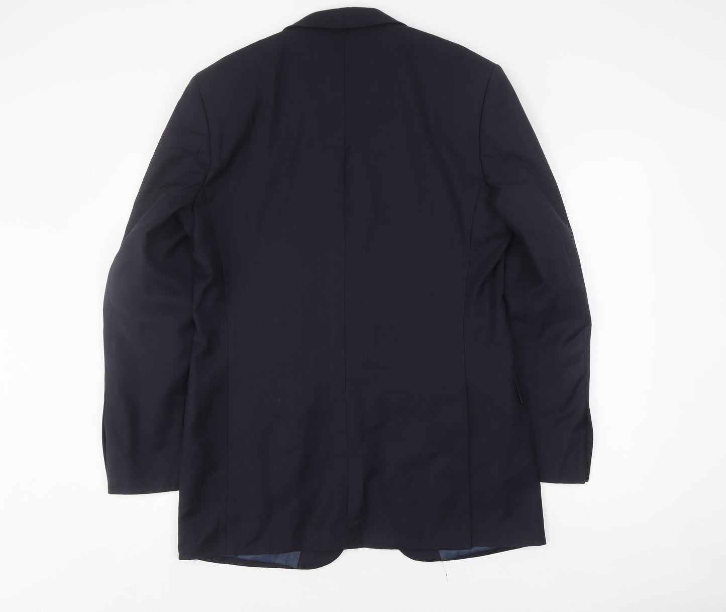 Mens UK Size 40 Marks and Spencer Regular Blue Suit Jacket