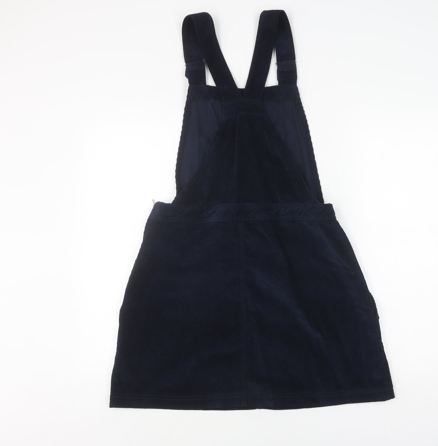 BDG Women's Blue Corduroy Dungaree Dress, Size L, Pinafore