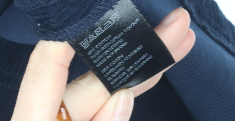 BDG Women's Blue Corduroy Dungaree Dress, Size L, Pinafore