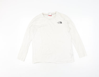 Womens UK Size S The North Face White Basic T-Shirt