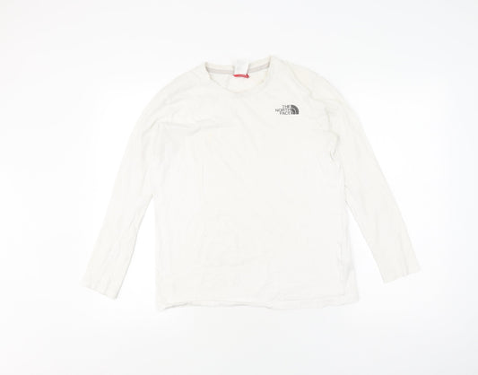 Womens UK Size S The North Face White Basic T-Shirt