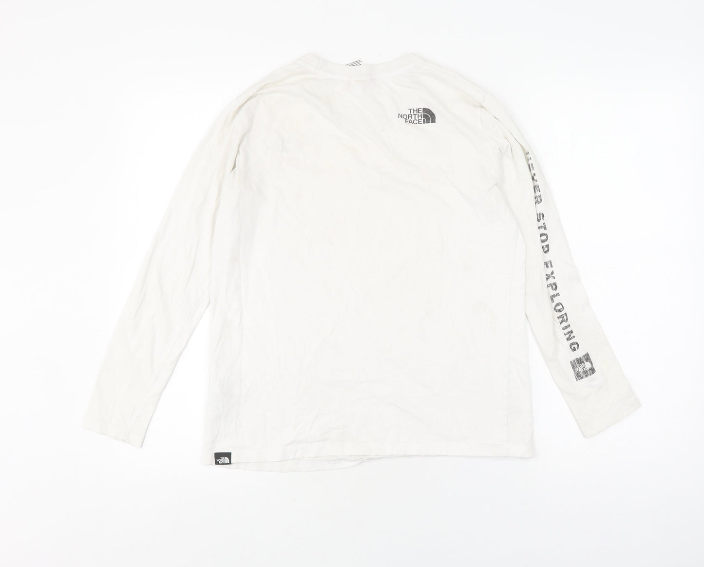 Womens UK Size S The North Face White Basic T-Shirt
