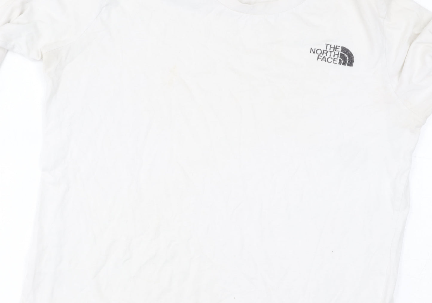 Womens UK Size S The North Face White Basic T-Shirt