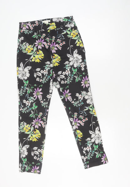 Womens UK Size 8 H&M   Black Trousers