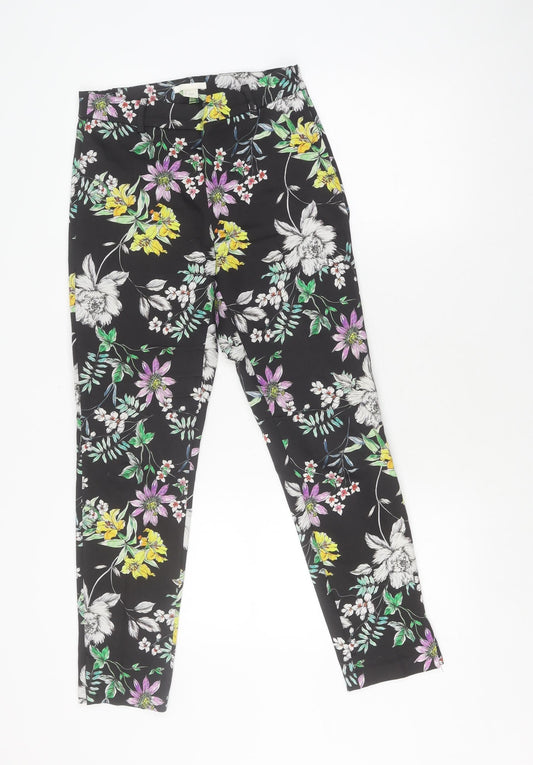 Womens UK Size 8 H&M   Black Trousers
