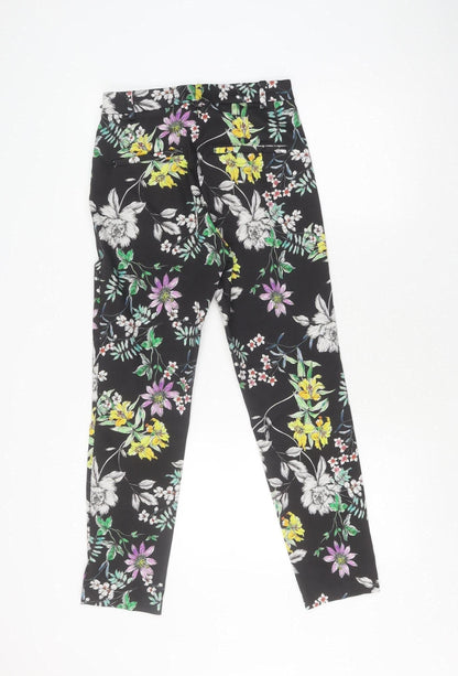 Womens UK Size 8 H&M   Black Trousers