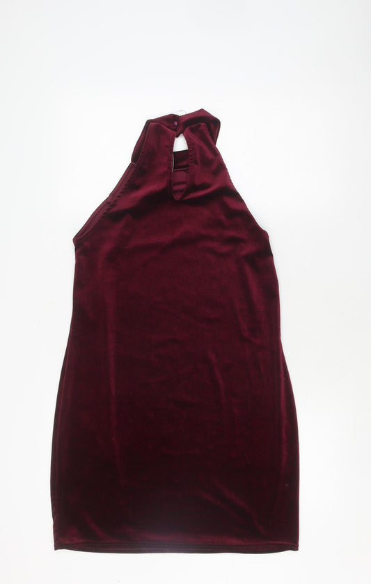 Miss Selfridge Women's Red Sheath Dress Size 12