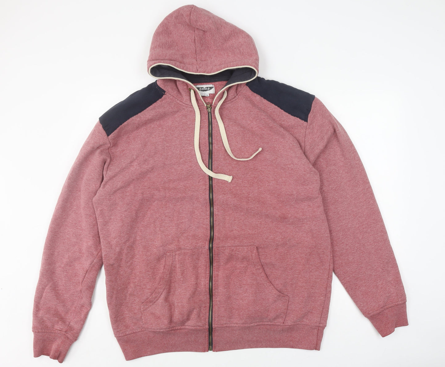 Label J Men's Red Full Zip XL Hoodie with Hood
