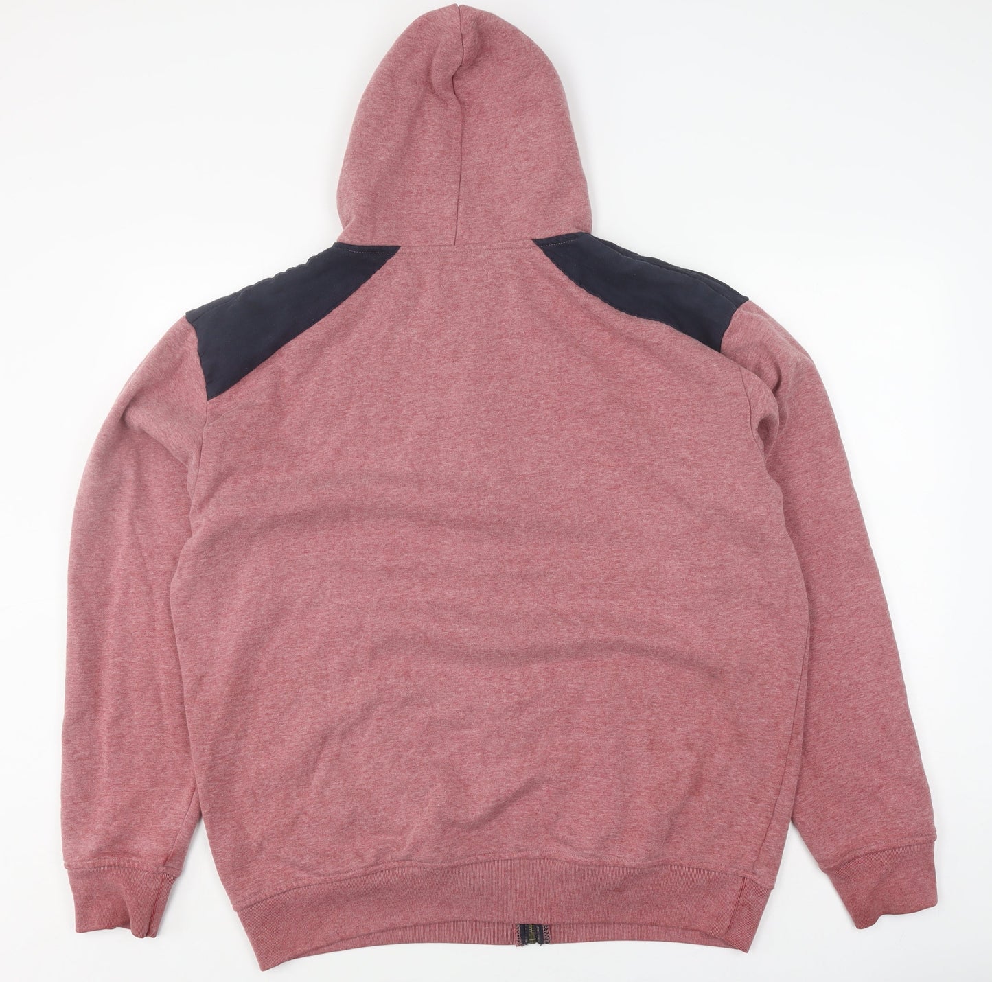 Label J Men's Red Full Zip XL Hoodie with Hood